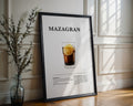 Mazagran Coffee Recipe Poster - GroovyGrove