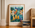 Melbourne Australia Flower Market Poster - GroovyGrove