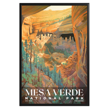 Mesa Verde National Park Poster - GroovyGrove