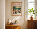 Michigan Flower Market Vintage Poster - GroovyGrove