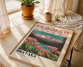 Montana Flower Market Vintage Poster - GroovyGrove