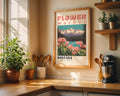 Montana Flower Market Vintage Poster - GroovyGrove