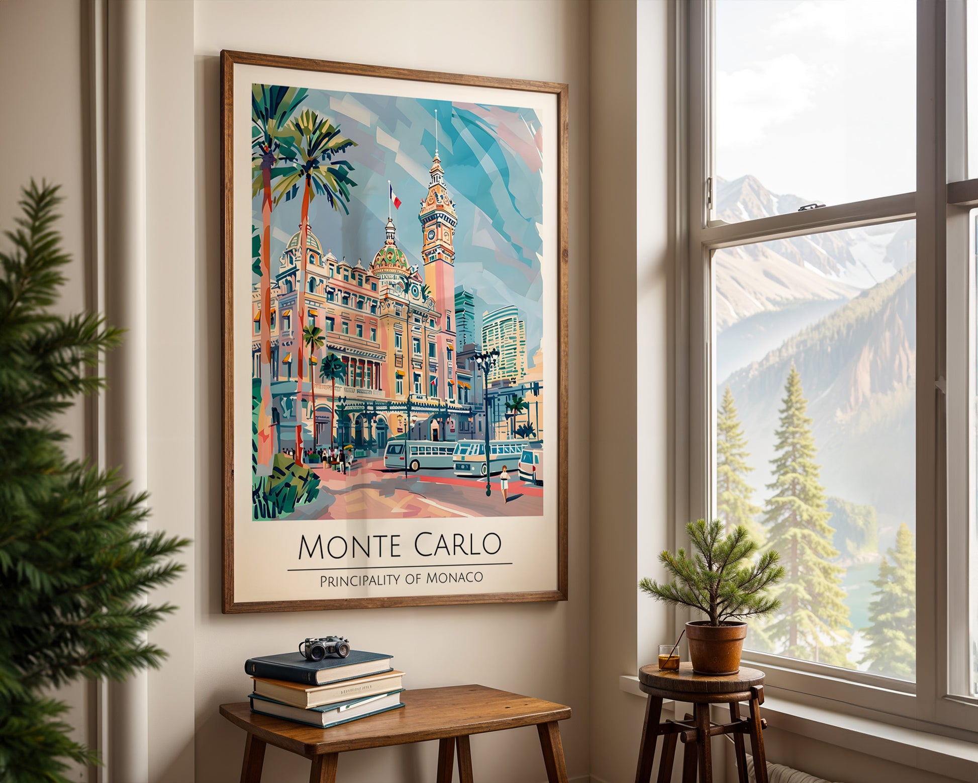 Monte Carlo Monaco Travel Poster - GroovyGrove