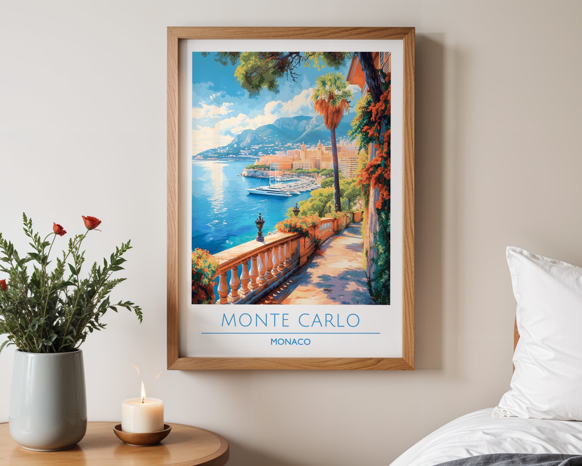 Monte Carlo Monaco Poster - GroovyGrove