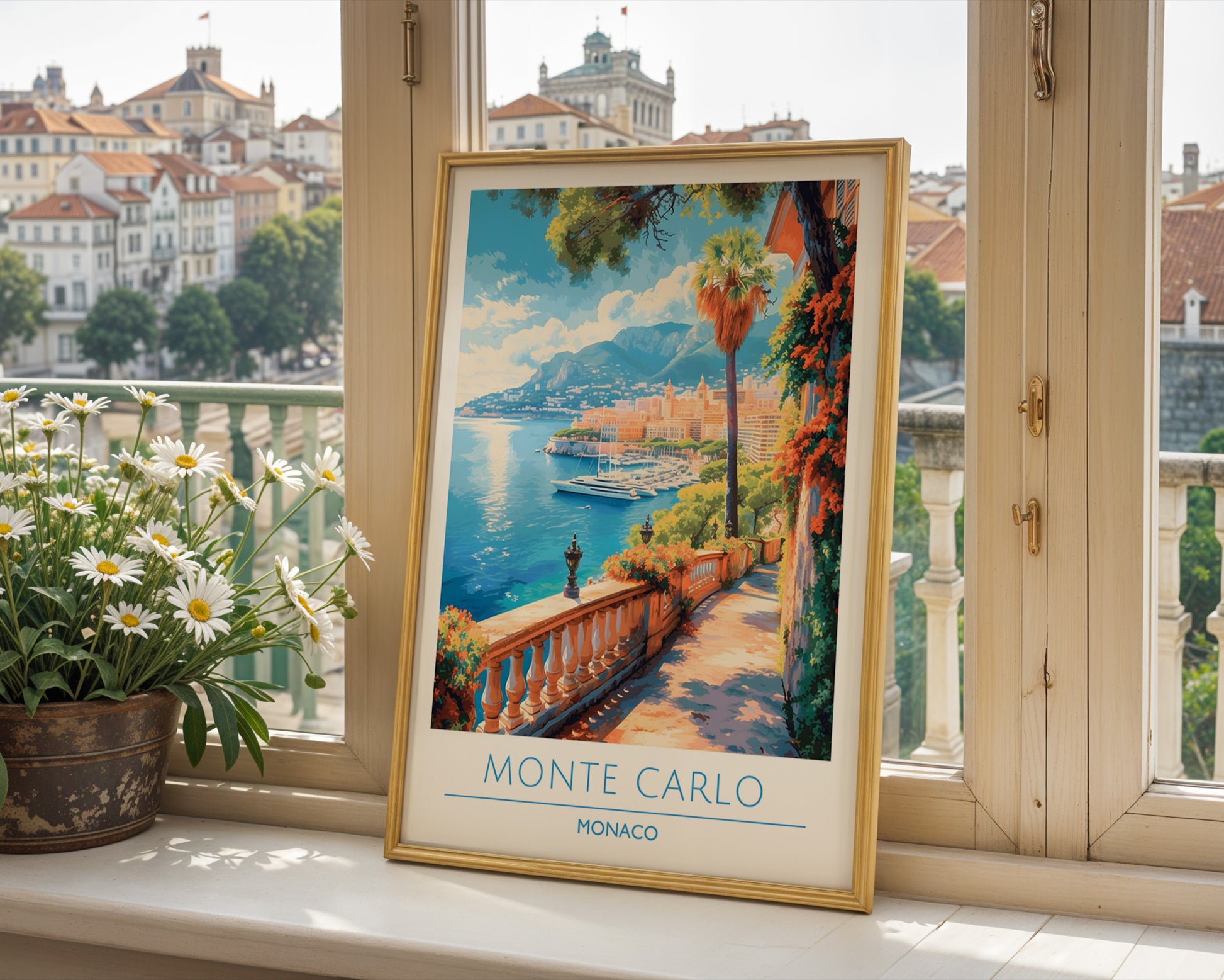 Monte Carlo Monaco Poster - GroovyGrove