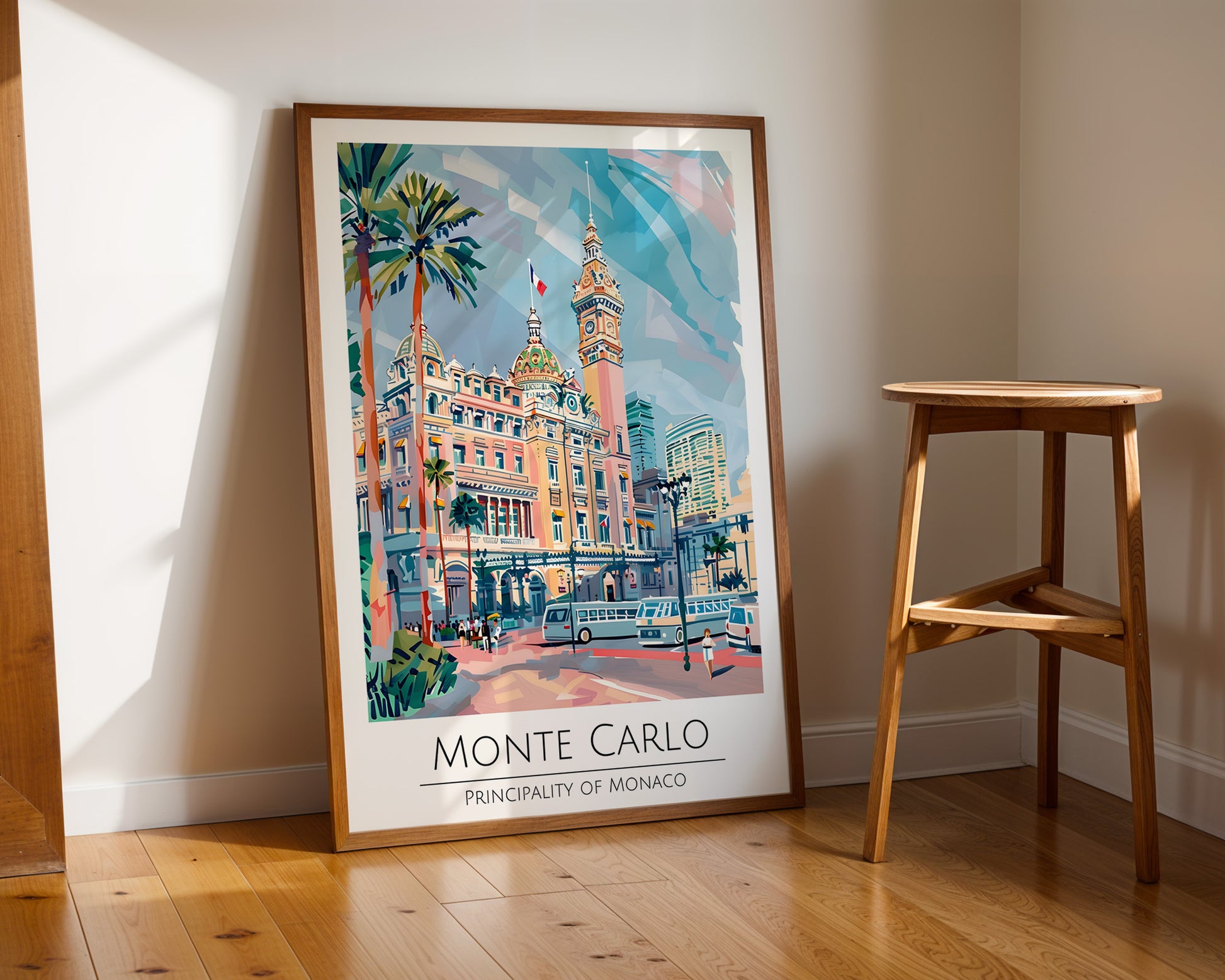 Monte Carlo Monaco Travel Poster - GroovyGrove