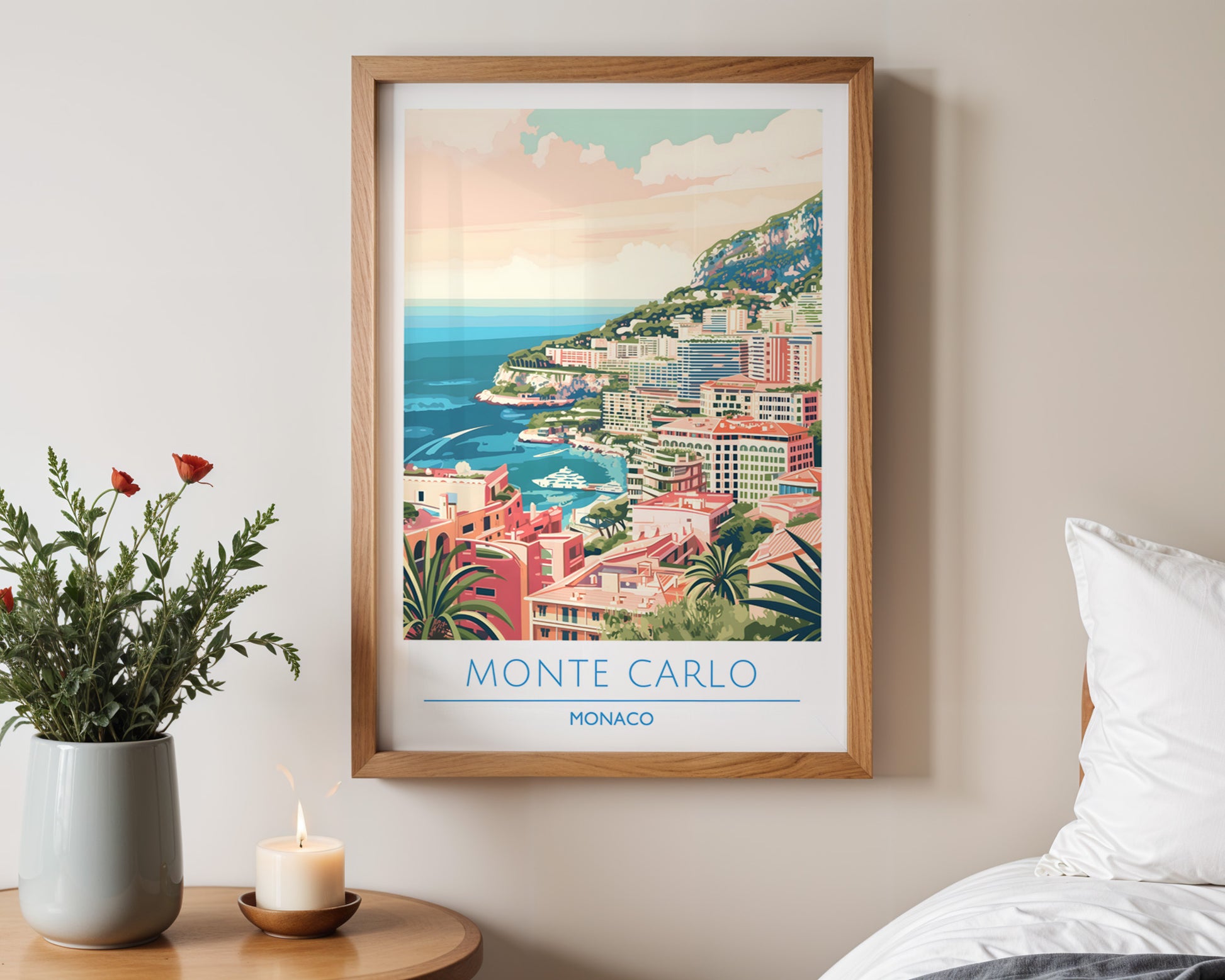 Monte Carlo Monaco Poster - GroovyGrove