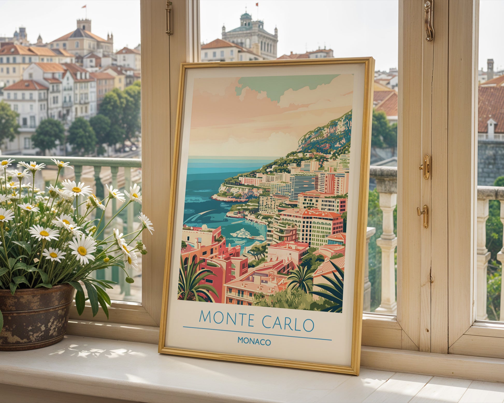 Monte Carlo Monaco Poster - GroovyGrove