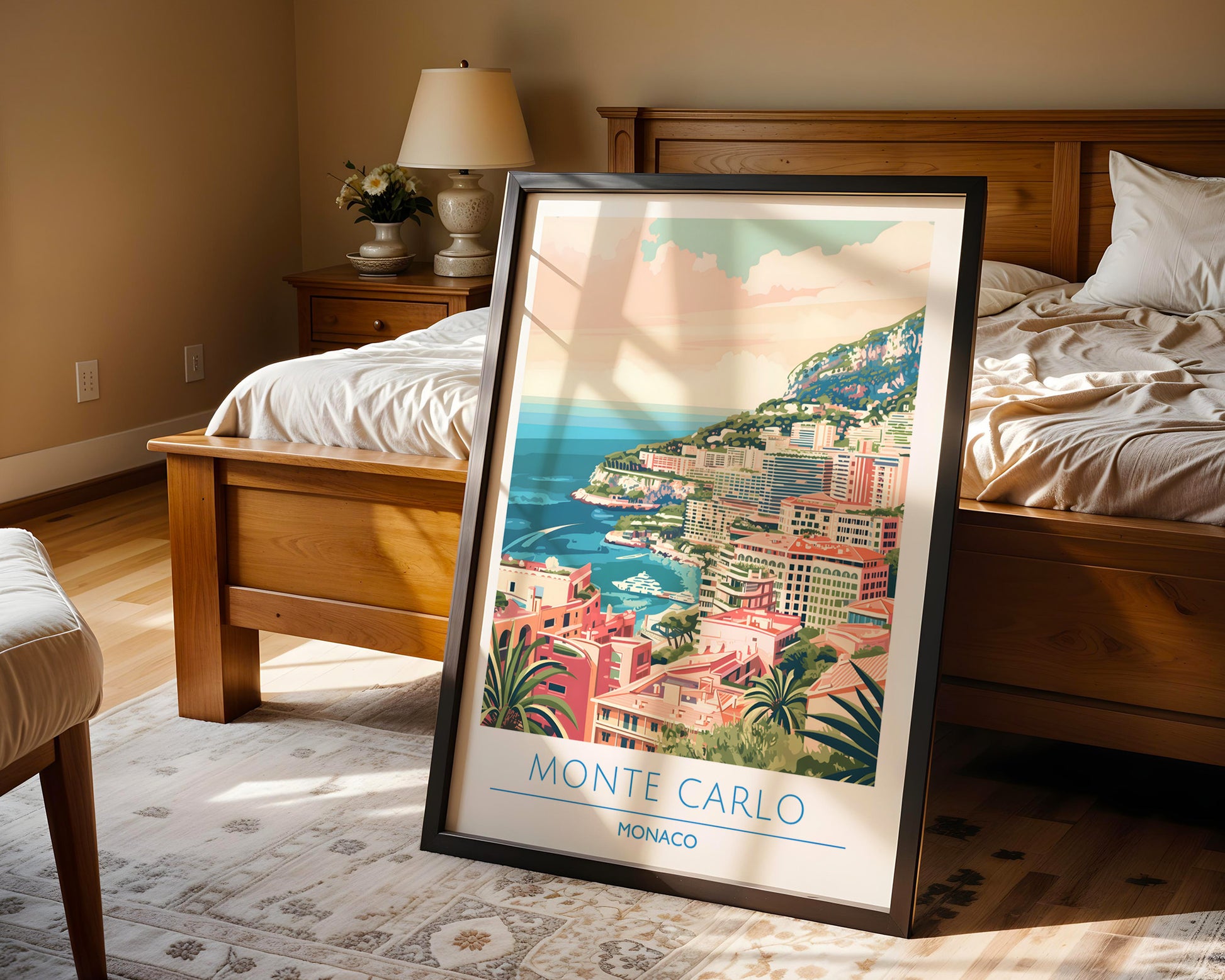 Monte Carlo Monaco Poster - GroovyGrove