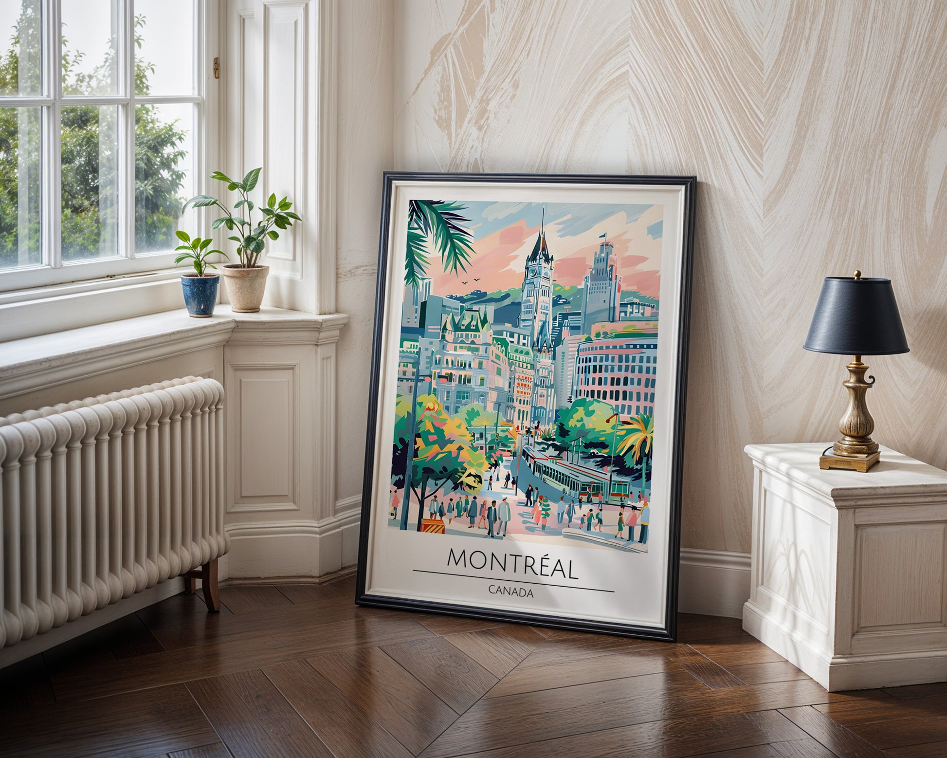 Montréal Canada Travel Poster - GroovyGrove