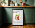 Moscow Mule Cocktail Recipe Poster - GroovyGrove