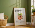 Moscow Mule Cocktail Recipe Poster - GroovyGrove