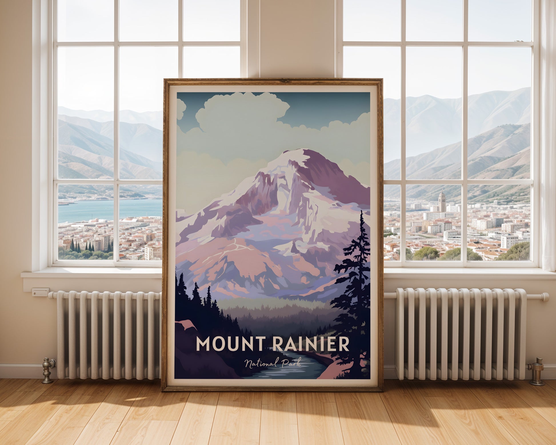 Mount Rainier National Park Poster - GroovyGrove