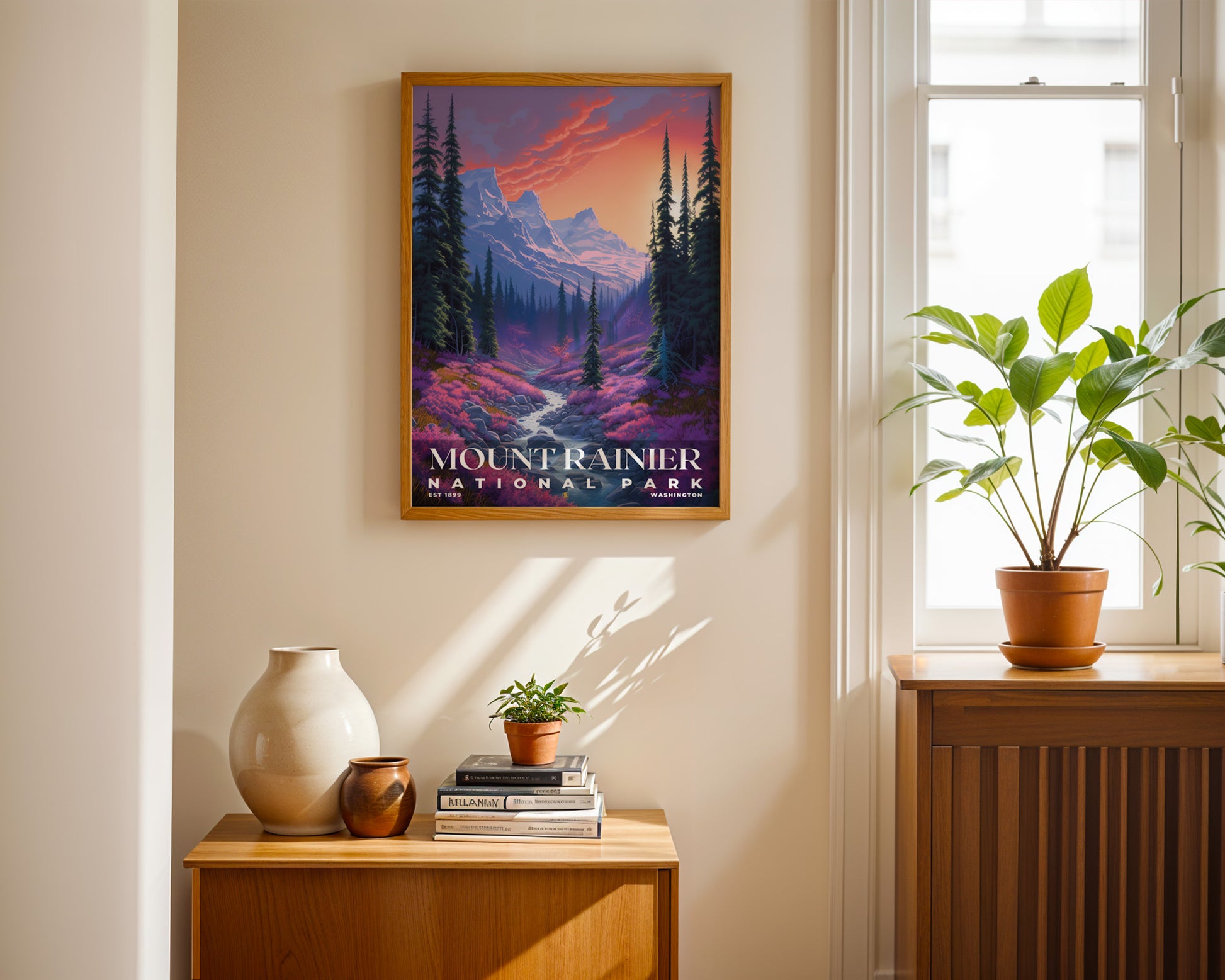 Mount Rainier National Park Poster - GroovyGrove