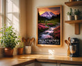 Mount Rainier National Park Poster - GroovyGrove