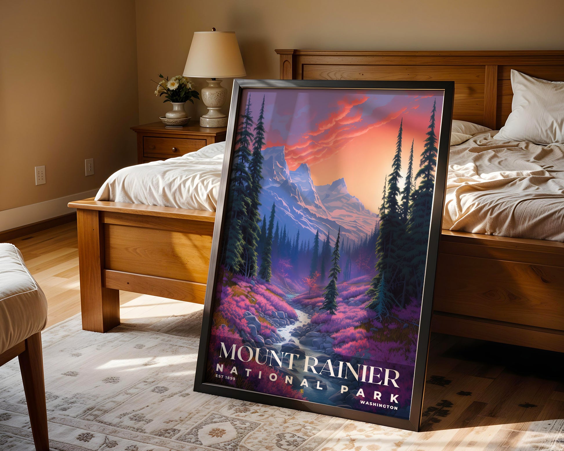 Mount Rainier National Park Poster - GroovyGrove