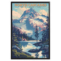 North Cascades National Park Vintage Poster - GroovyGrove