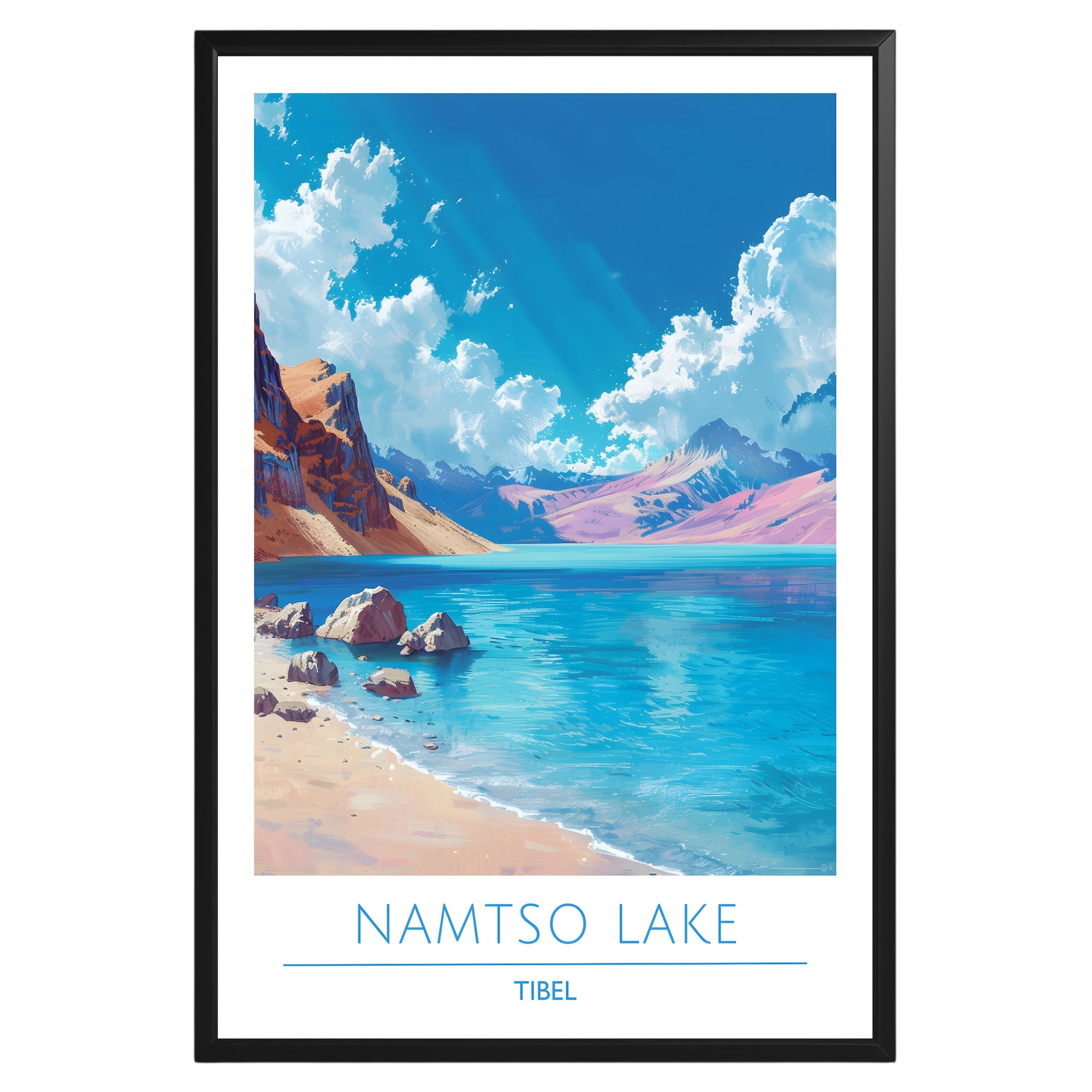 Namtso Lake Tibet China Poster - GroovyGrove