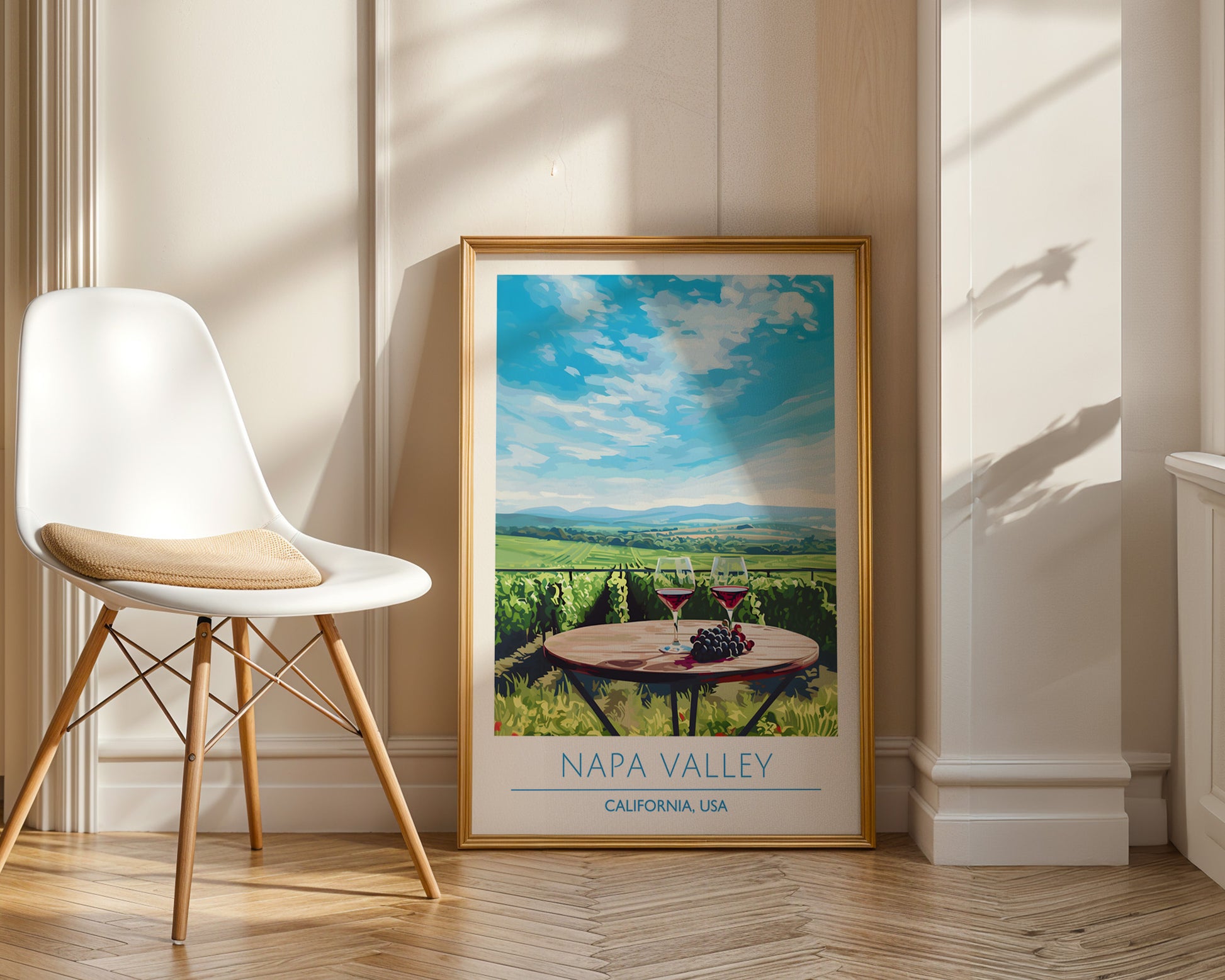 Napa Valley California Poster - GroovyGrove