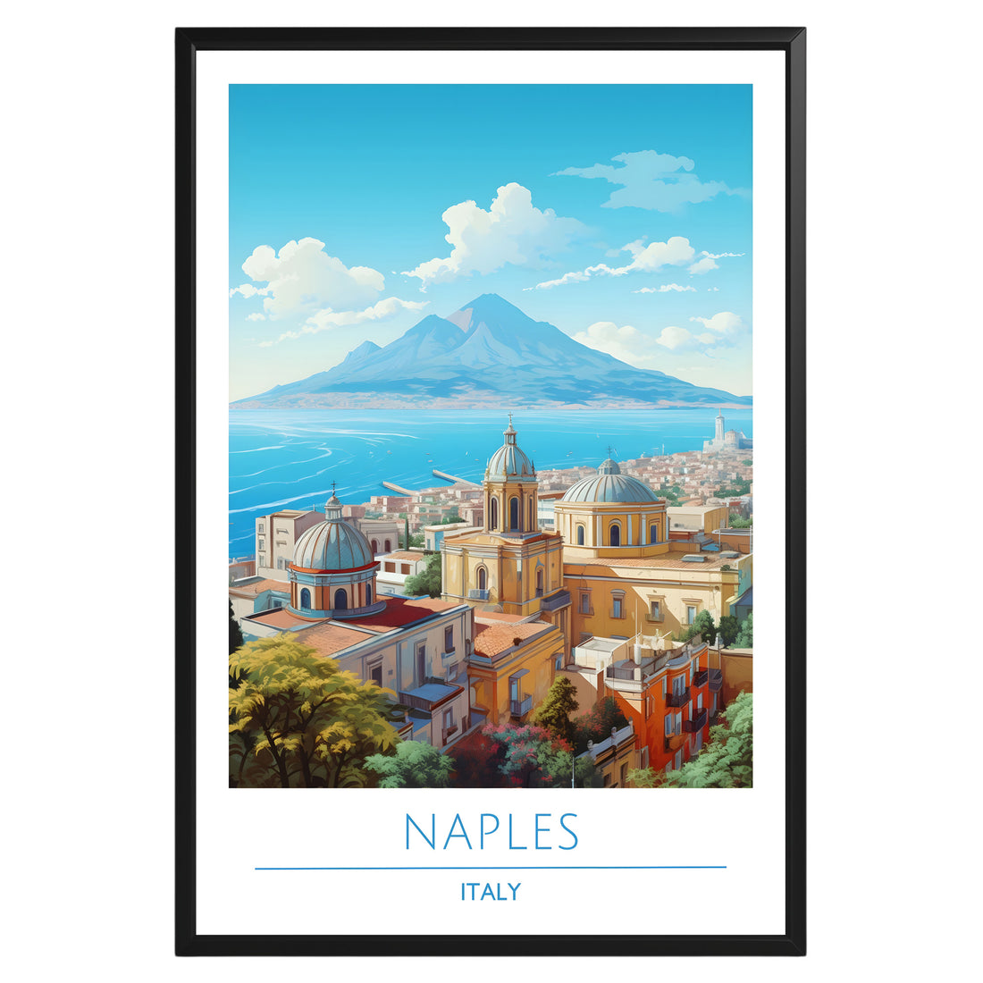 Naples Italy Poster - GroovyGrove