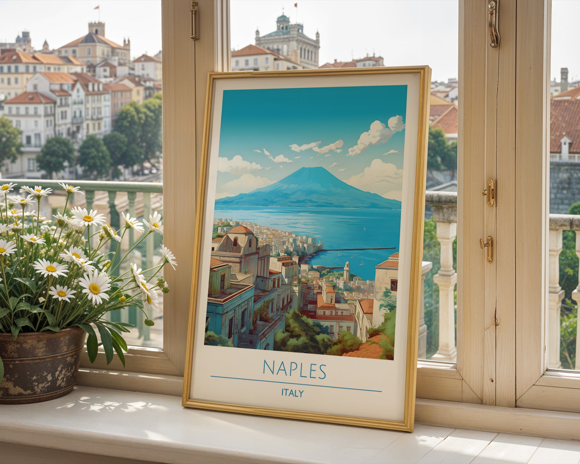 Naples Italy Poster - GroovyGrove