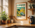 Nebraska Flower Market Vintage Poster - GroovyGrove