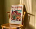 Nevada Flower Market Vintage Poster - GroovyGrove