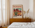 Nevada Flower Market Vintage Poster - GroovyGrove