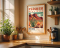 Nevada Flower Market Vintage Poster - GroovyGrove