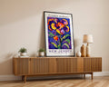 New Jersey State Flower Market Poster - GroovyGrove