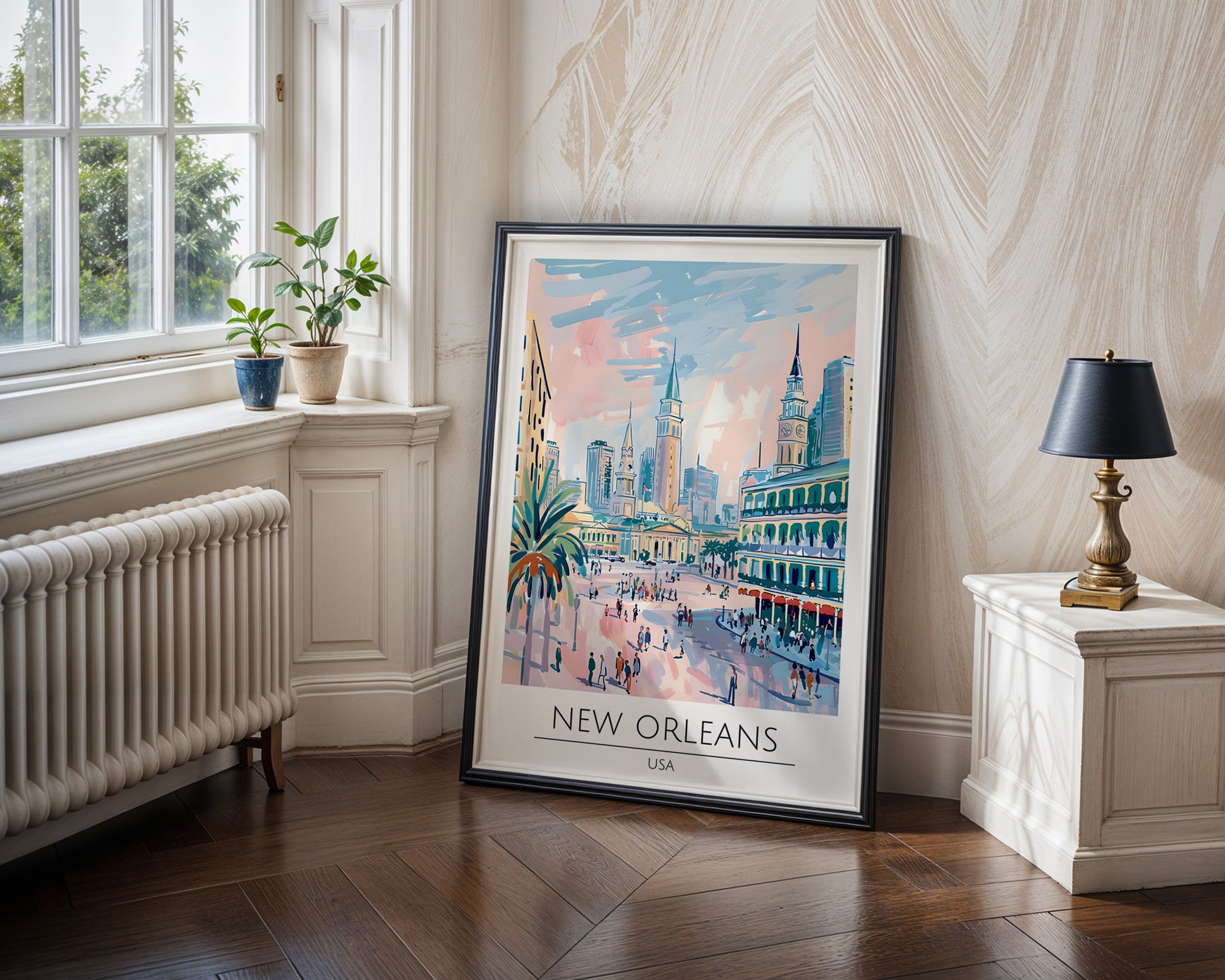 New Orleans Louisiana Travel Poster - GroovyGrove