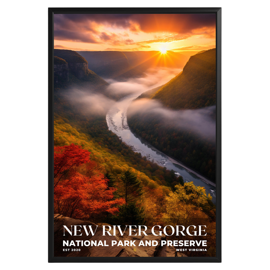 New River Gorge National Park Poster - GroovyGrove