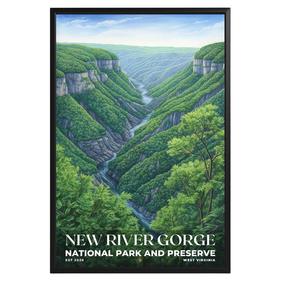 New River Gorge National Park Poster - GroovyGrove