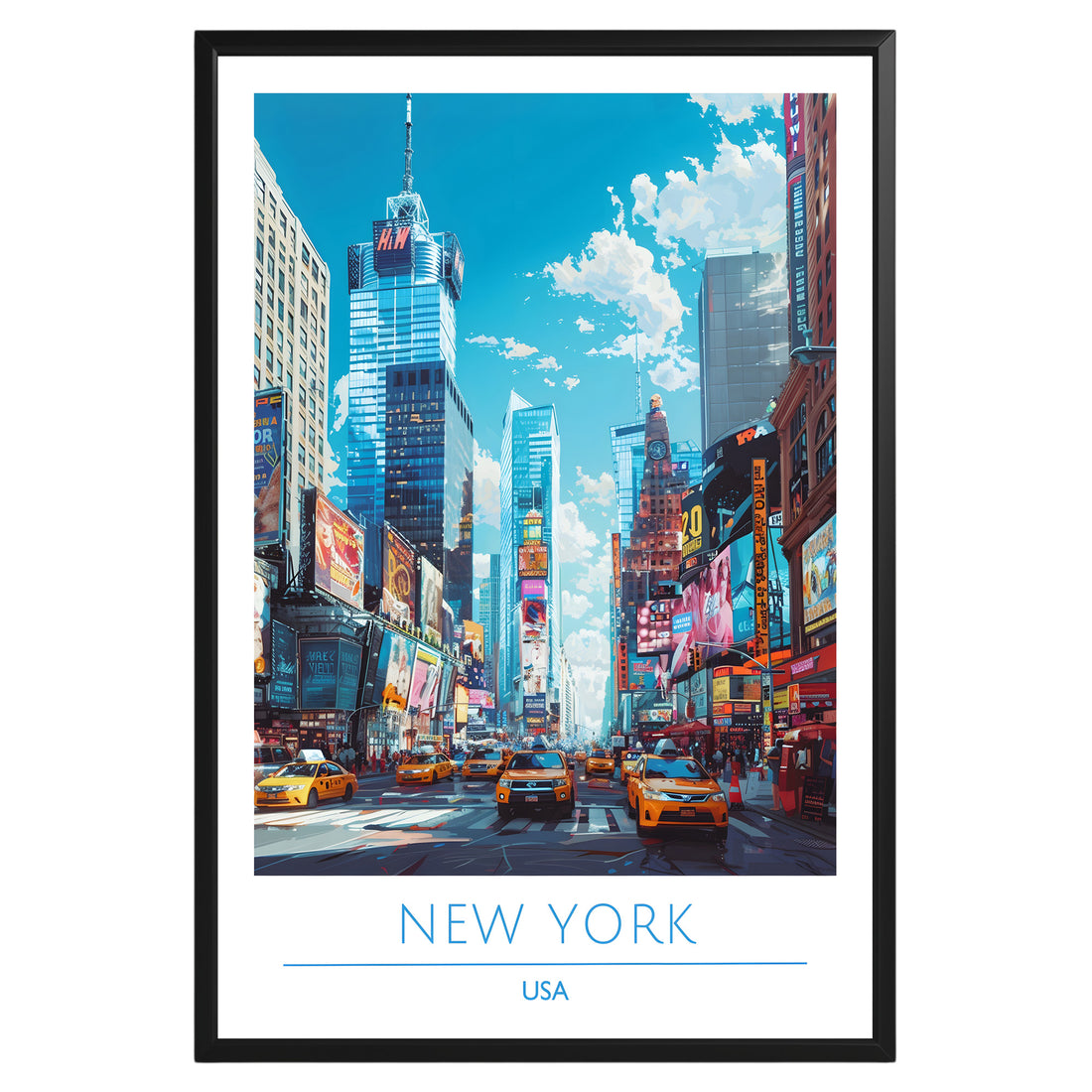 Time Square New York Poster - GroovyGrove