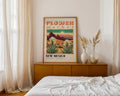 New Mexico Flower Market Vintage Poster - GroovyGrove