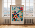 North Carolina State Flower Market Poster - GroovyGrove