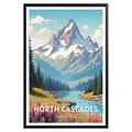 North Cascades National Park Poster - GroovyGrove