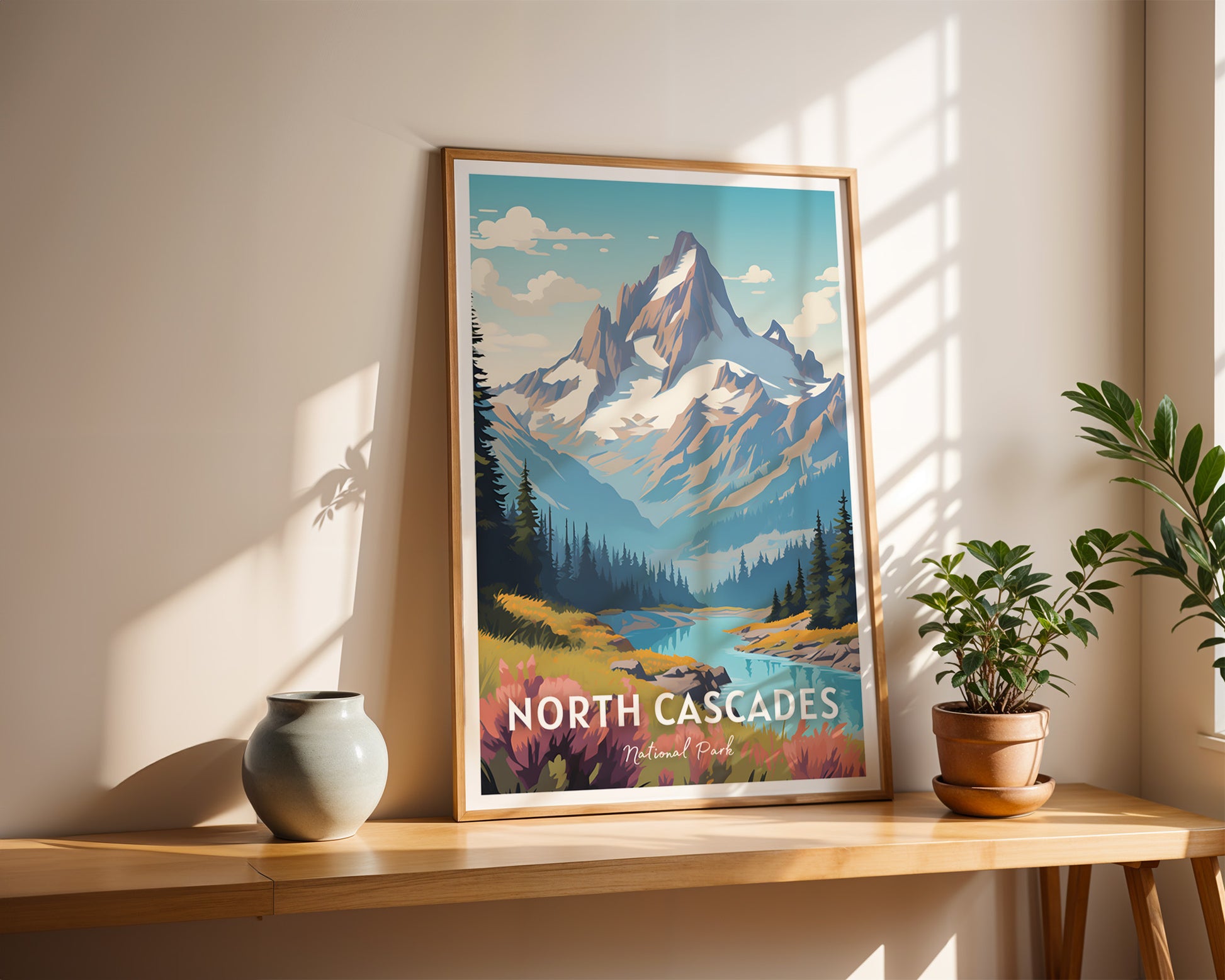 North Cascades National Park Poster - GroovyGrove