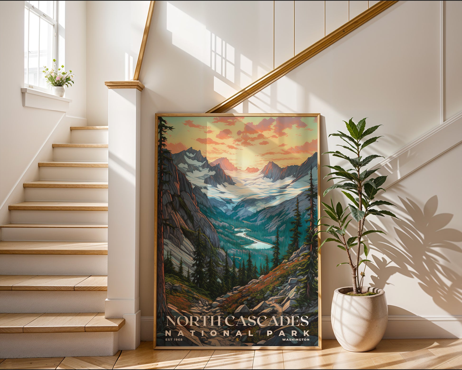 North Cascades National Park Poster - GroovyGrove