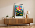 North Dakota State Flower Market Poster - GroovyGrove