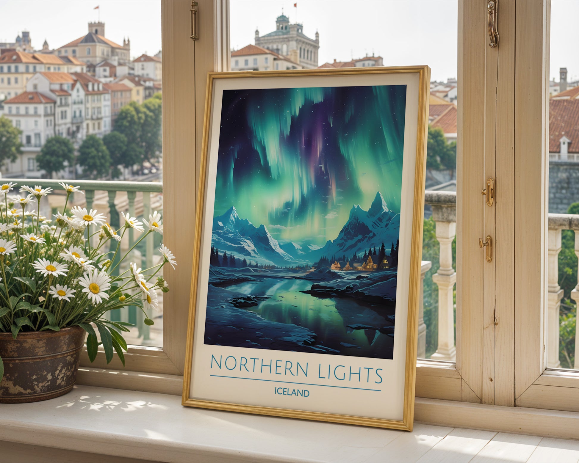 Northern Lights Iceland Poster - GroovyGrove