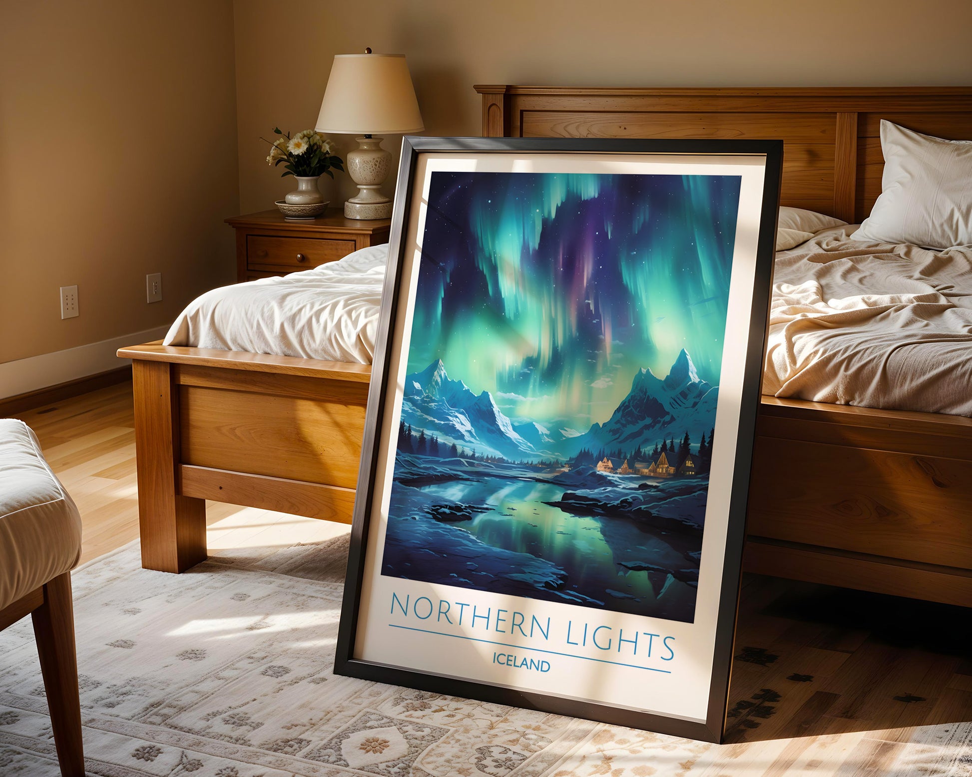 Northern Lights Iceland Poster - GroovyGrove