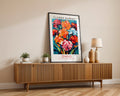 Ohio State Flower Market Poster - GroovyGrove