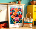 Ohio State Flower Market Poster - GroovyGrove