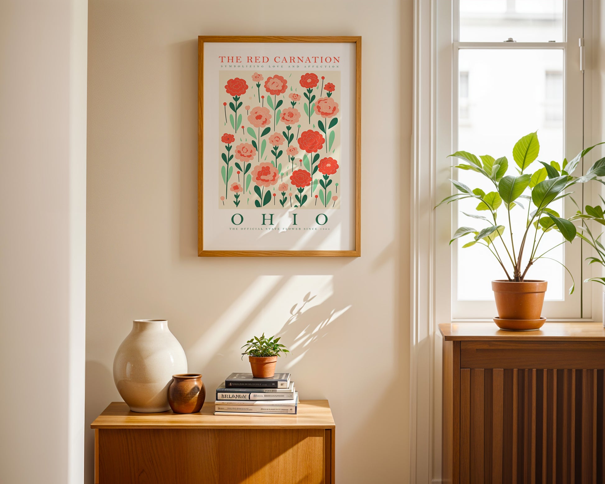 Ohio State Flower Poster - GroovyGrove