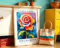 Oklahoma State Flower Market Poster - GroovyGrove