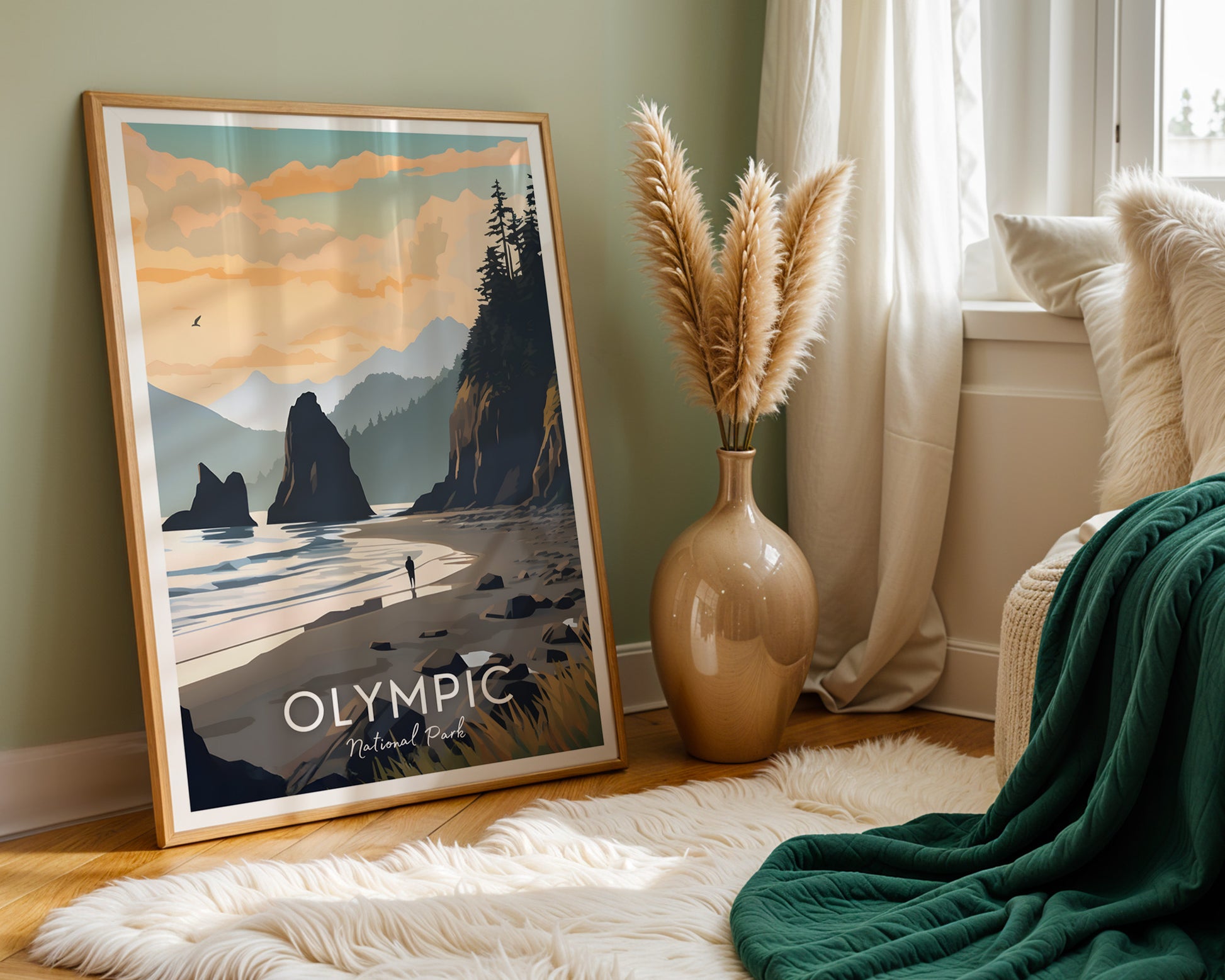 Olympic National Park Poster - GroovyGrove