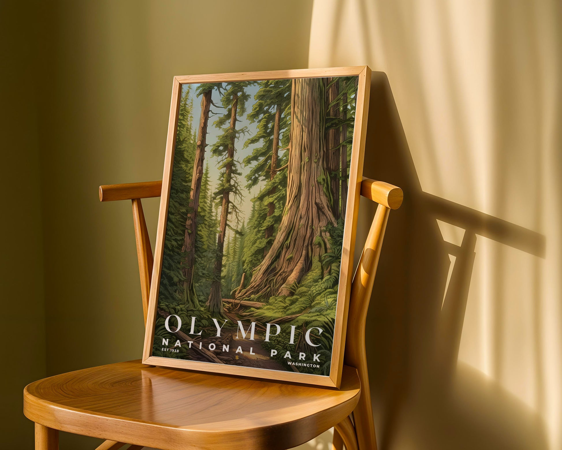 Olympic National Park Poster - GroovyGrove