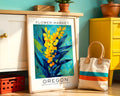 Oregon State Flower Market Poster - GroovyGrove