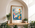 Orlando Florida Flower Market Poster - GroovyGrove